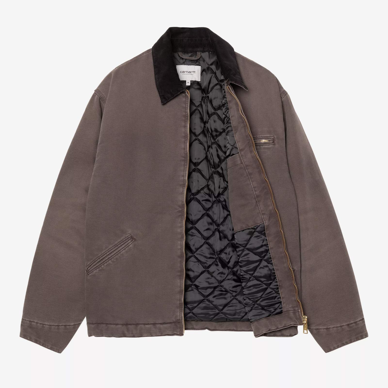 OG Detroit Jacket tobacco/black stone canvas Carhartt WIP