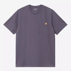 S/S American Script T-Shirt shady purple Carhartt WIP