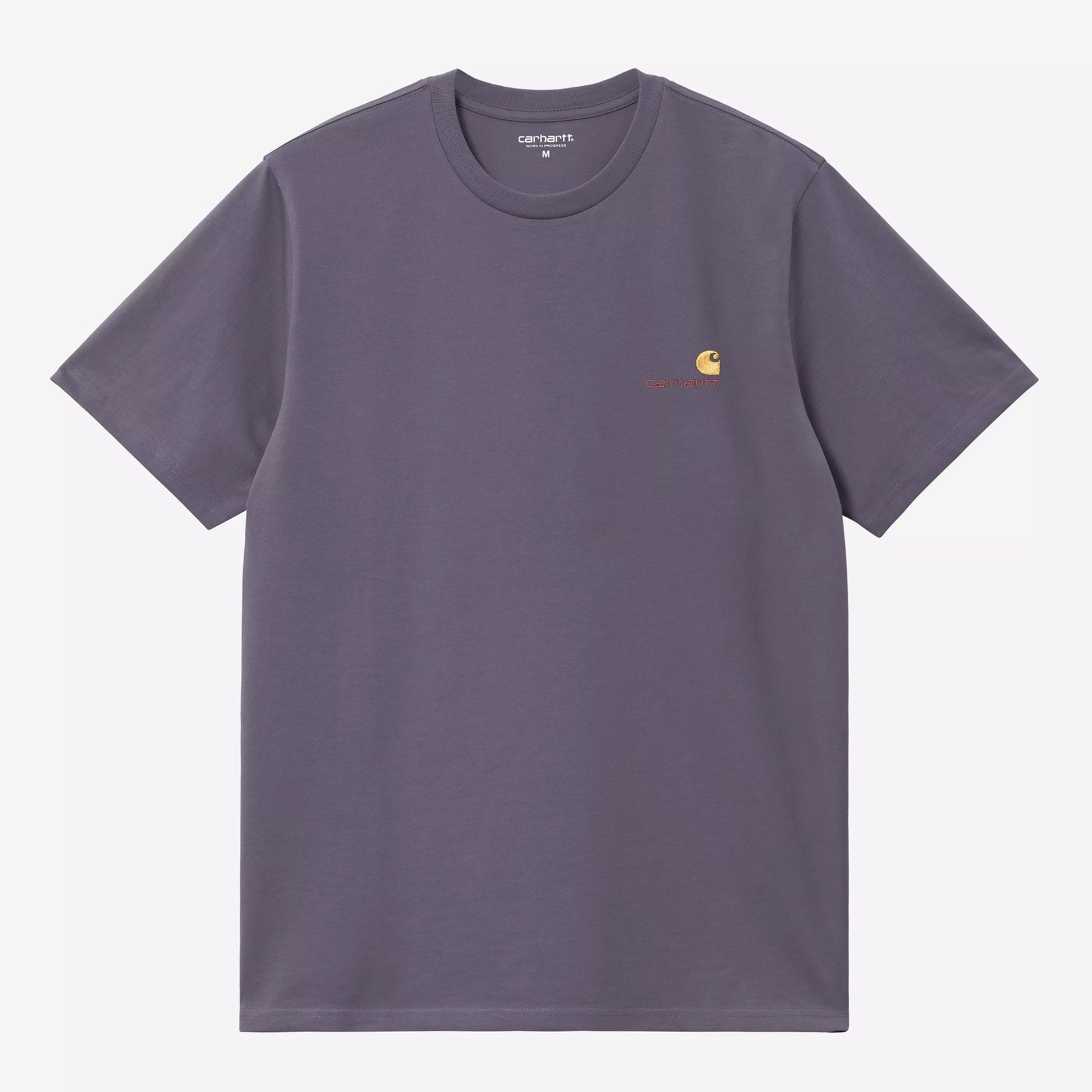 S/S American Script T-Shirt shady purple Carhartt WIP