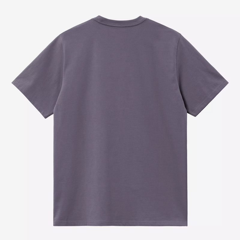 S/S American Script T-Shirt shady purple Carhartt WIP