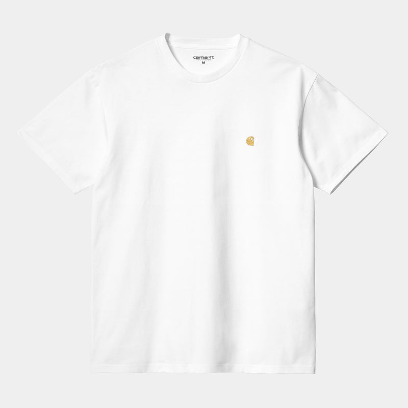 S/S Chase T-Shirt white/gold