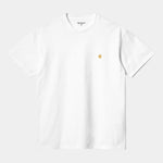 S/S Chase T-Shirt white/gold