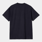 S/S Heart Patch T-Shirt dark navy