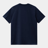 S/S Madison T-Shirt dark navy/white
