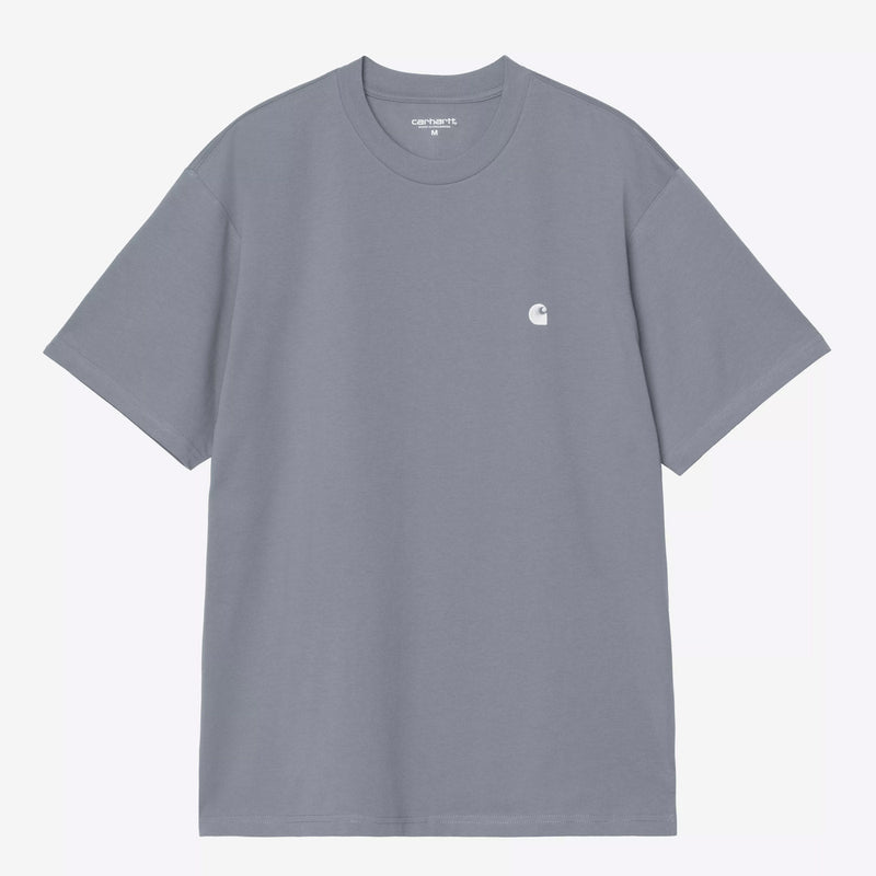S/S Madison T-Shirt shady blue/white Carhartt WIP
