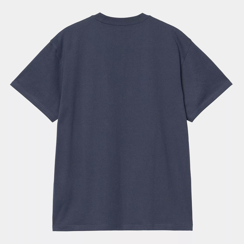 S/S Pocket Heart T-Shirt blue