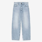 W' Brandon Pant blue heavy worn bleached Carhartt WIP