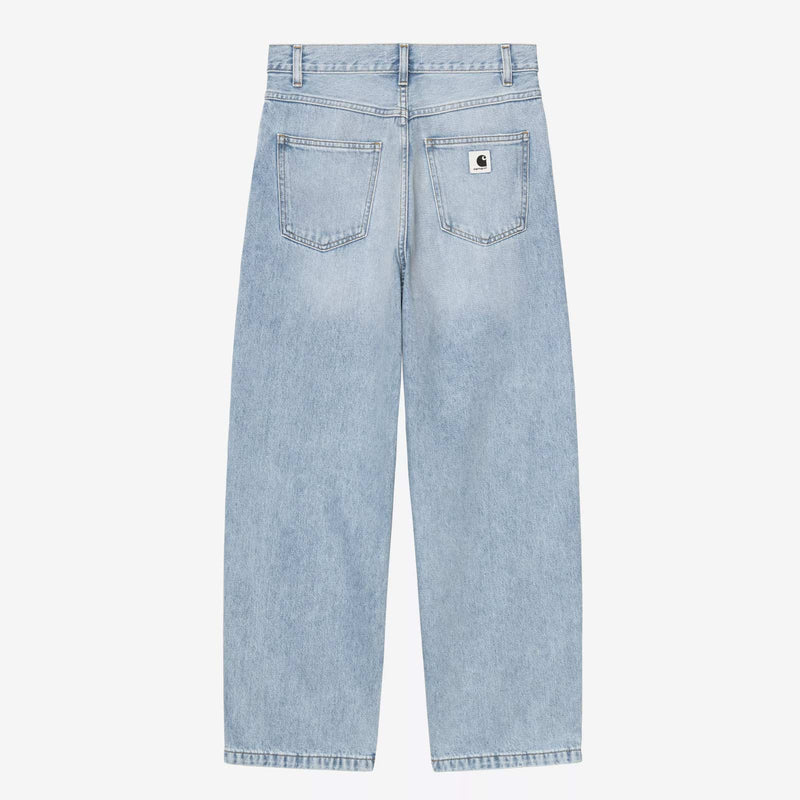 W' Brandon Pant blue heavy worn bleached Carhartt WIP