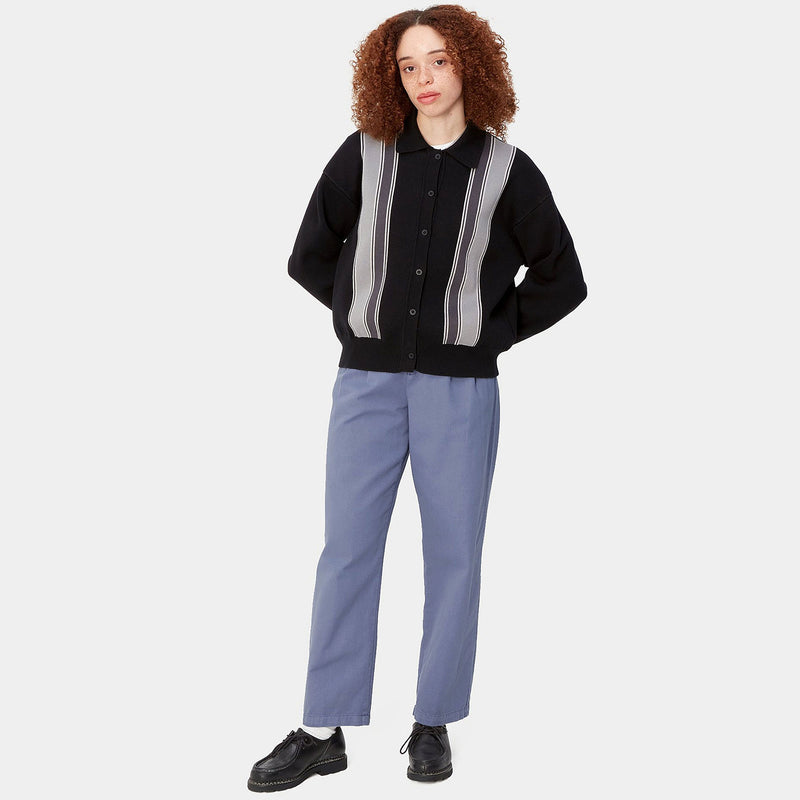 W' Cara Pant bay blue garment dyed