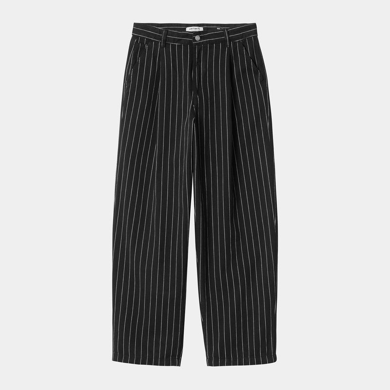W' Hendry Pant seaton stripe,wax/black/wax rinsed Carhartt WIP