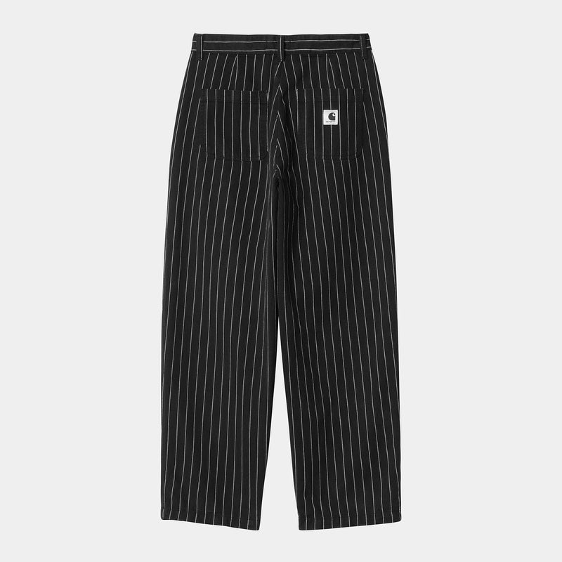 W' Hendry Pant seaton stripe,wax/black/wax rinsed Carhartt WIP