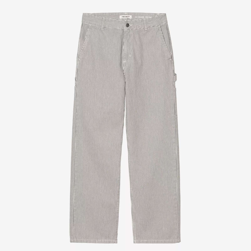 W' Mercer Pant mercer stripe graphite/wax stone washed Carhartt WIP