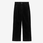 W' Simple Pant Corduroy black rinsed