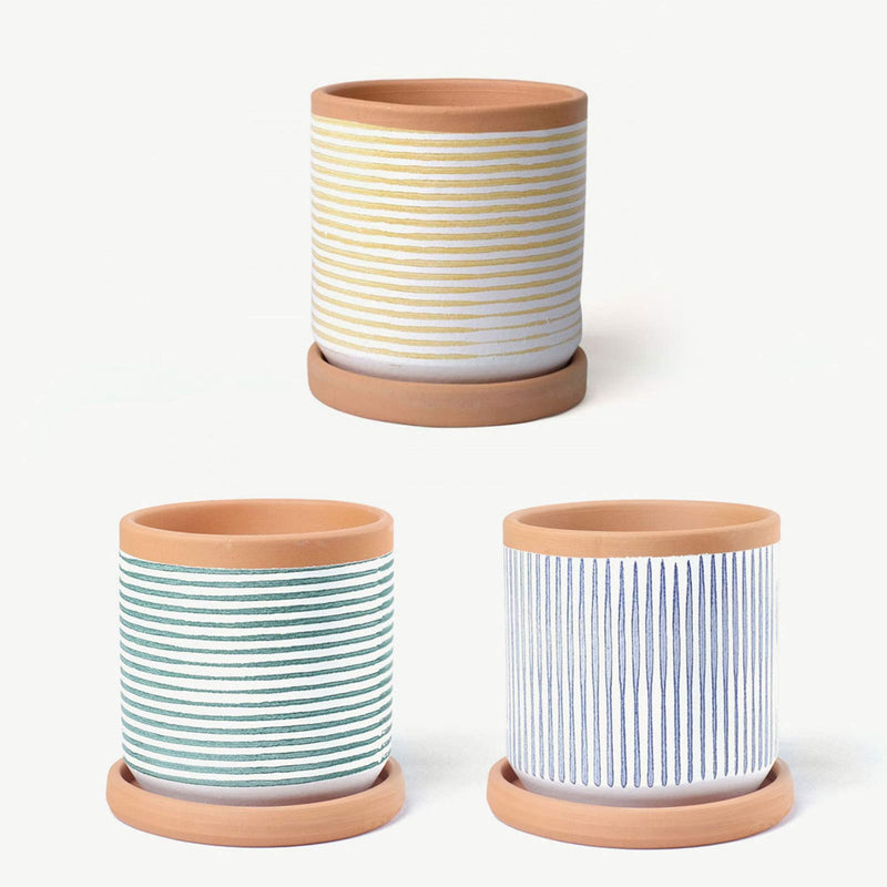 Striped Planter large Casa Atlântica
