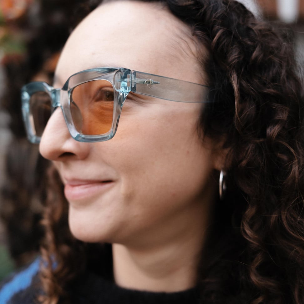 Anna Sunglasses light blue/orange CHPO
