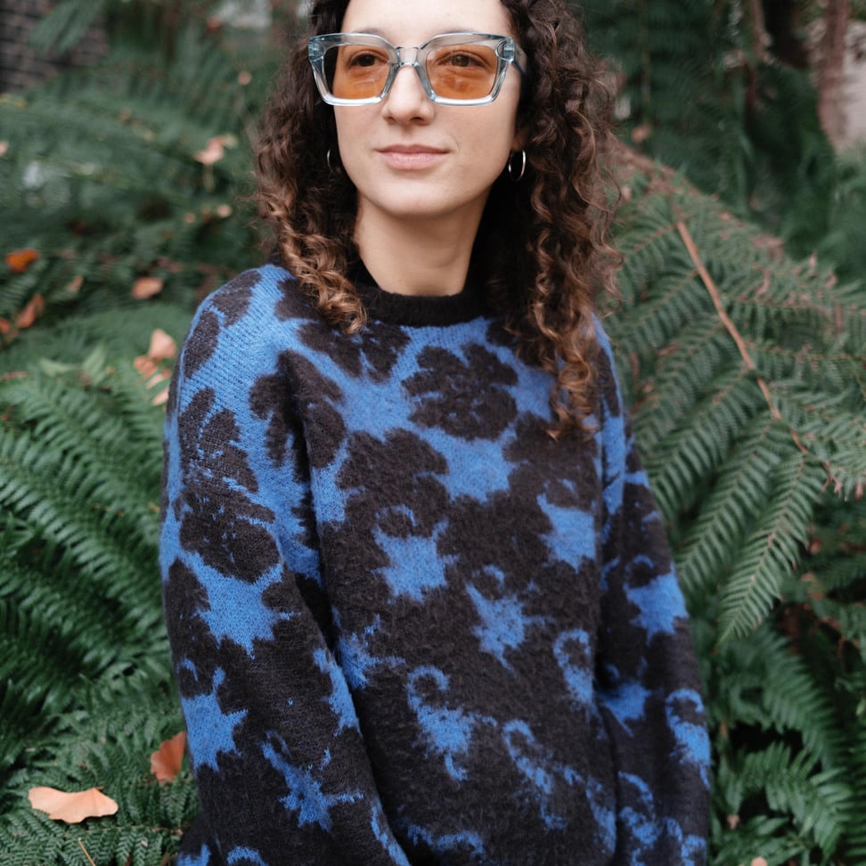 Anna Sunglasses light blue/orange CHPO