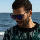Bruce Sunglasses grey/blue mirror CHPO