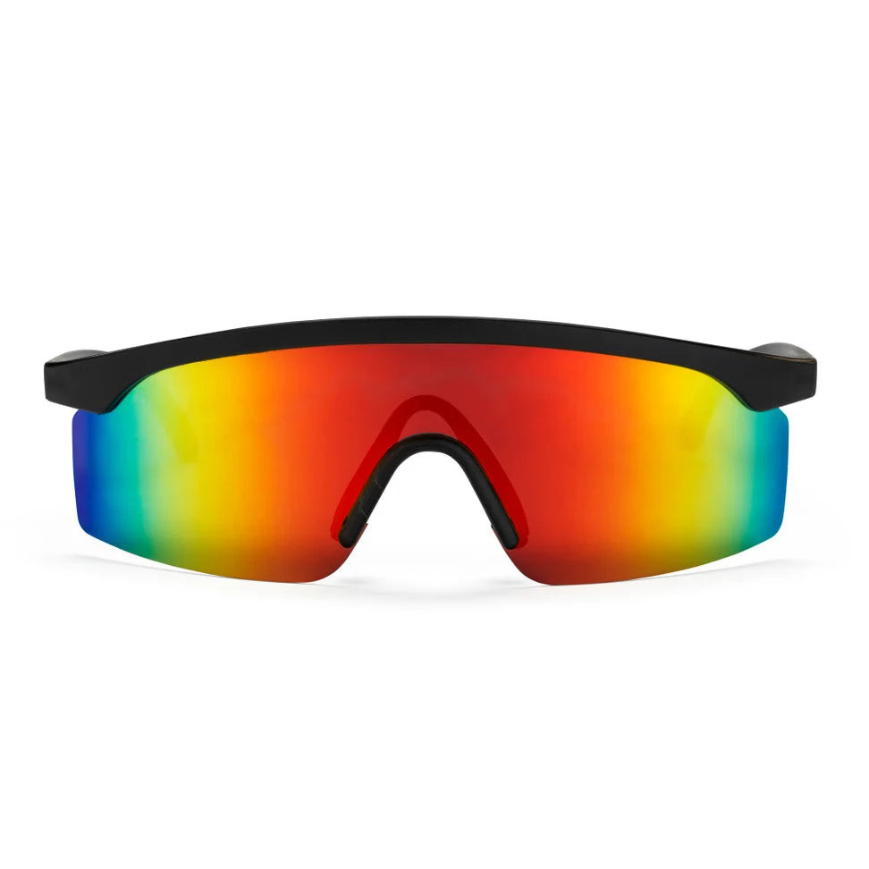 Lelle Sunglasses black/red mirror CHPO