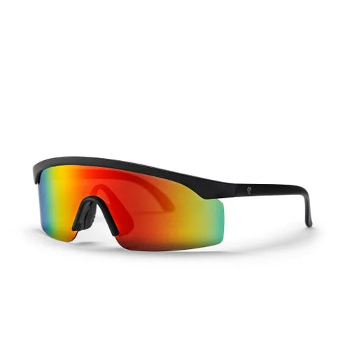 Lelle Sunglasses black/red mirror CHPO