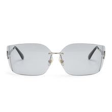 Mitte Sunglasses silver/transparent grey