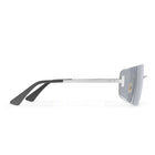 Mitte Sunglasses silver/transparent grey