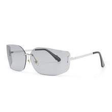 Mitte Sunglasses silver/transparent grey