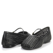 Livia Sky black weave Clarks Originals