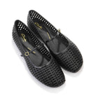 Livia Sky black weave Clarks Originals