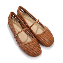 Livia Sky tan weave Clarks Originals