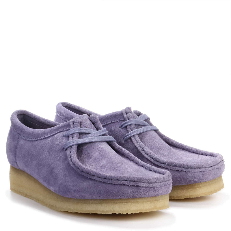 Wallabee W Suede purple interest Clarks Originals
