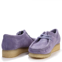 Wallabee W Suede purple interest Clarks Originals