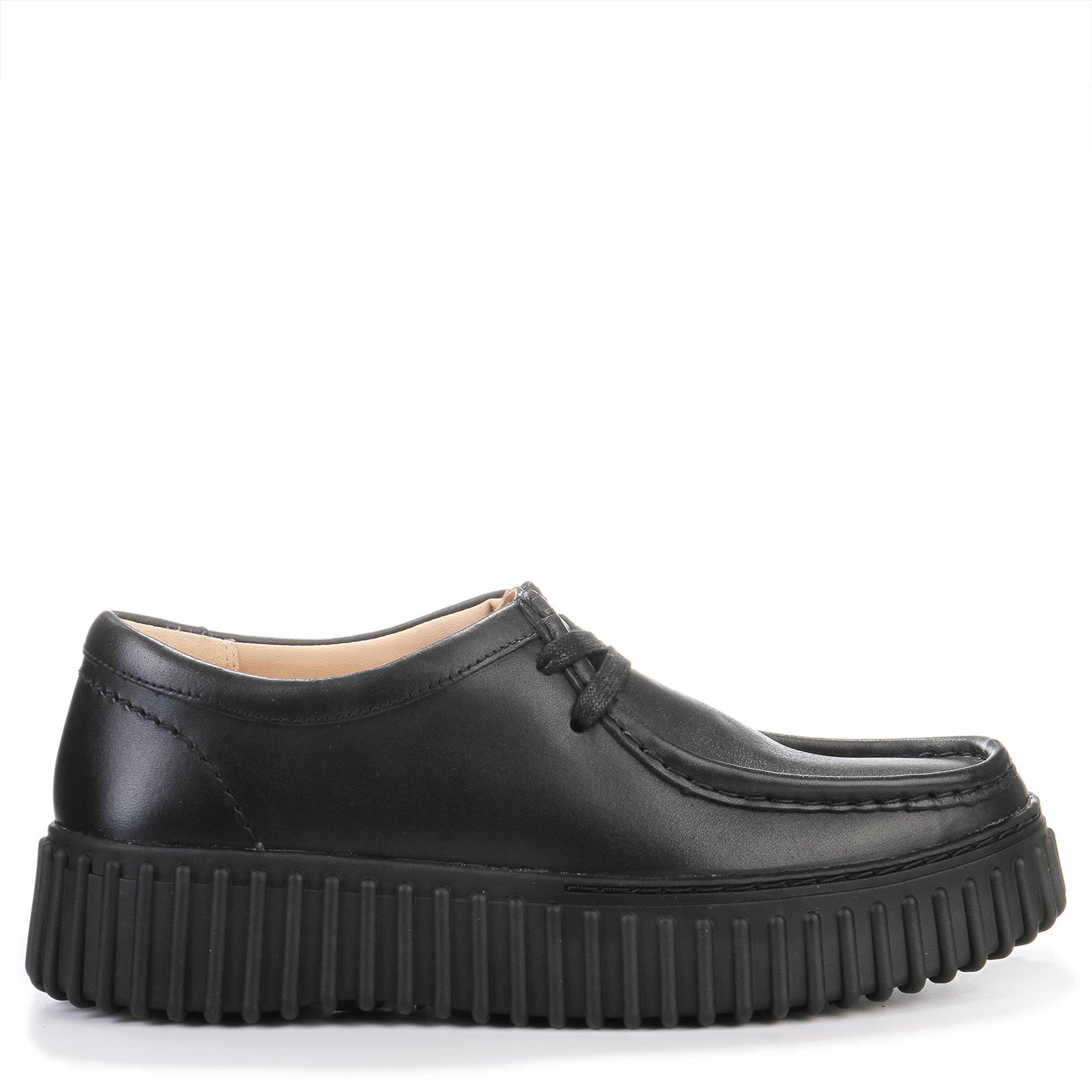 Torhill Bee Leather black Clarks Originals