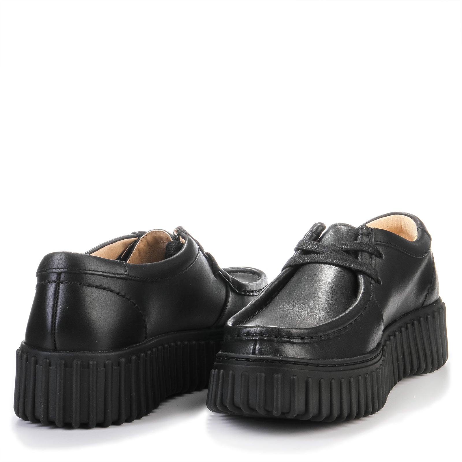 Torhill Bee Leather black Clarks Originals
