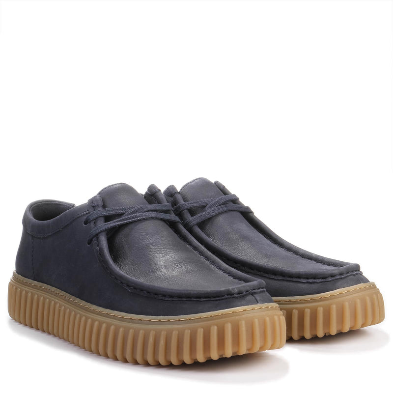 Torhill Lo Leather navy Clarks Originals