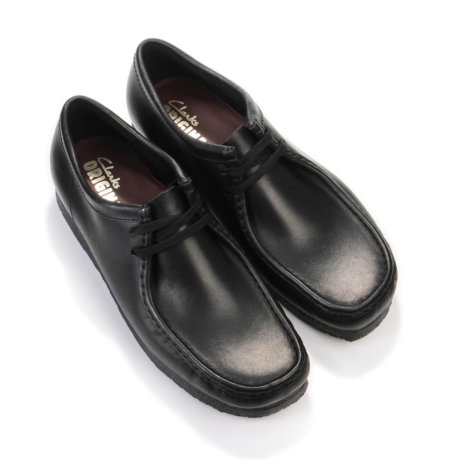 Wallabee Leather black Clarks Originals