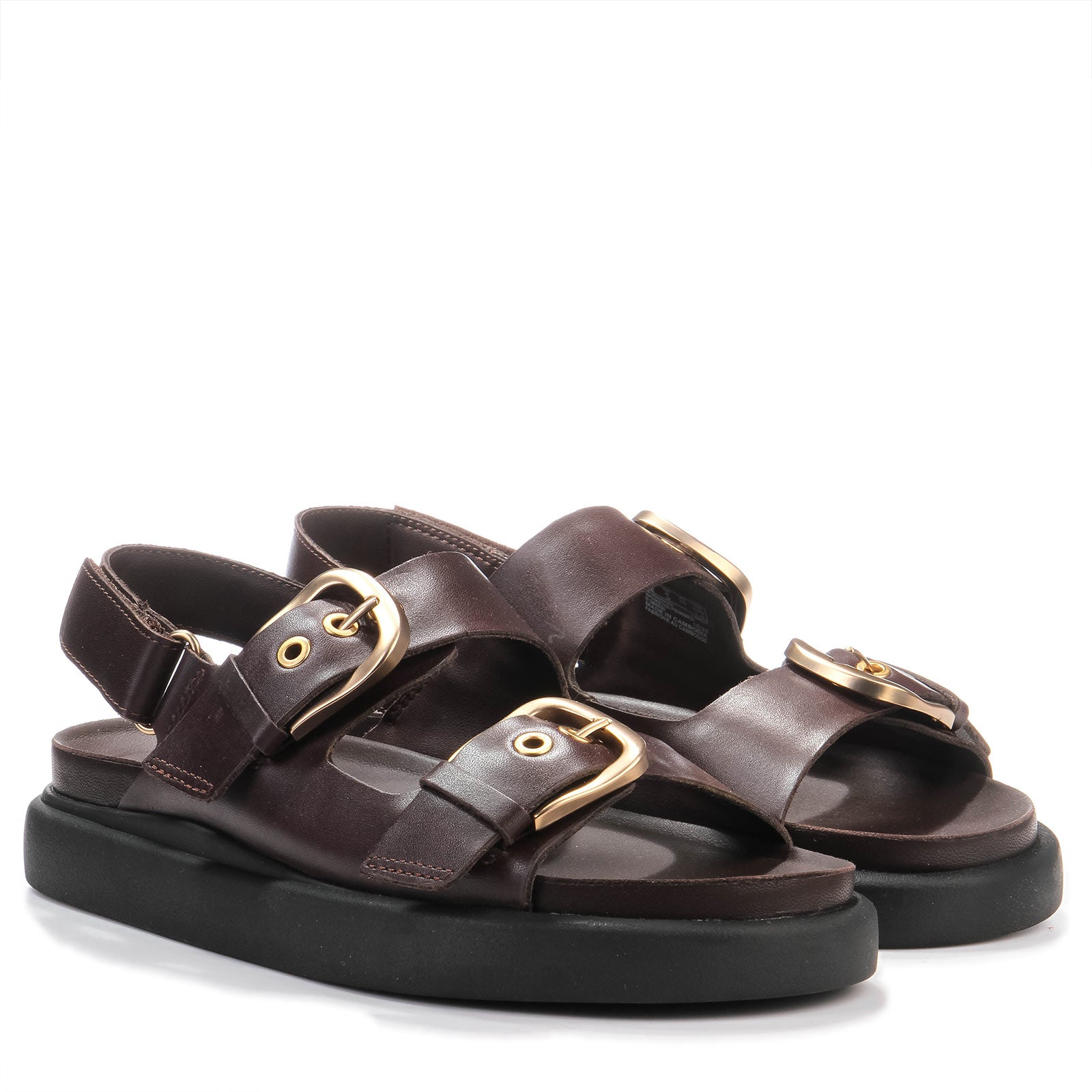 Aristella Bay Leather dark brown Clarks Originals