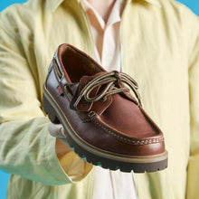 Cleyhill Boat Leather brown Clarks Originals