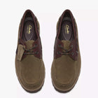 Cleyhill Boat Leather olive combination Clarks Originals