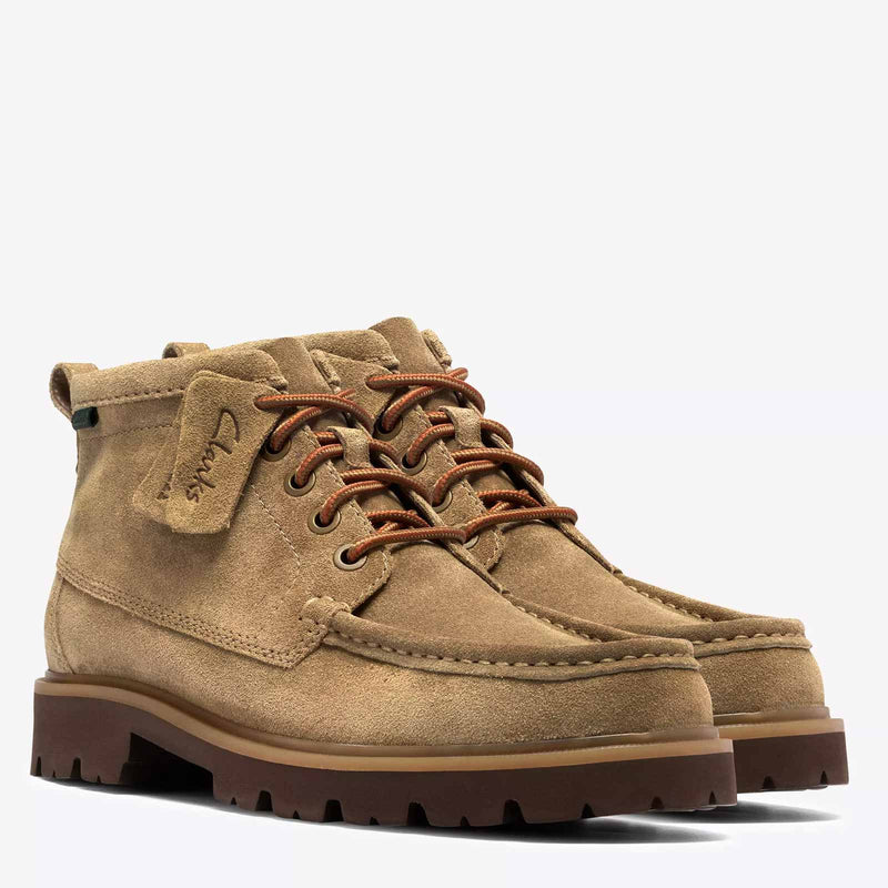 Cleyhill Hi Suede dark sand
