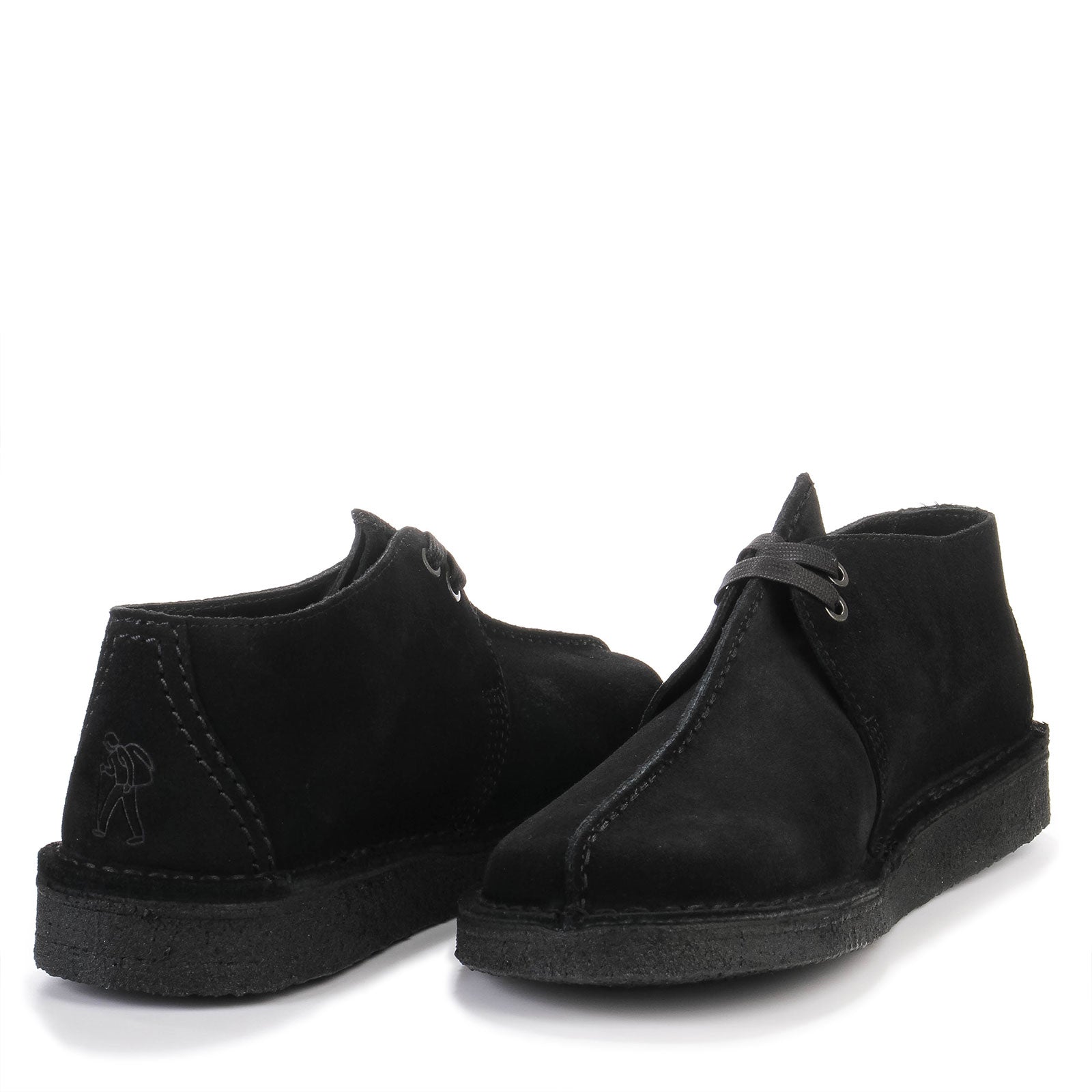 Desert Trek black suede