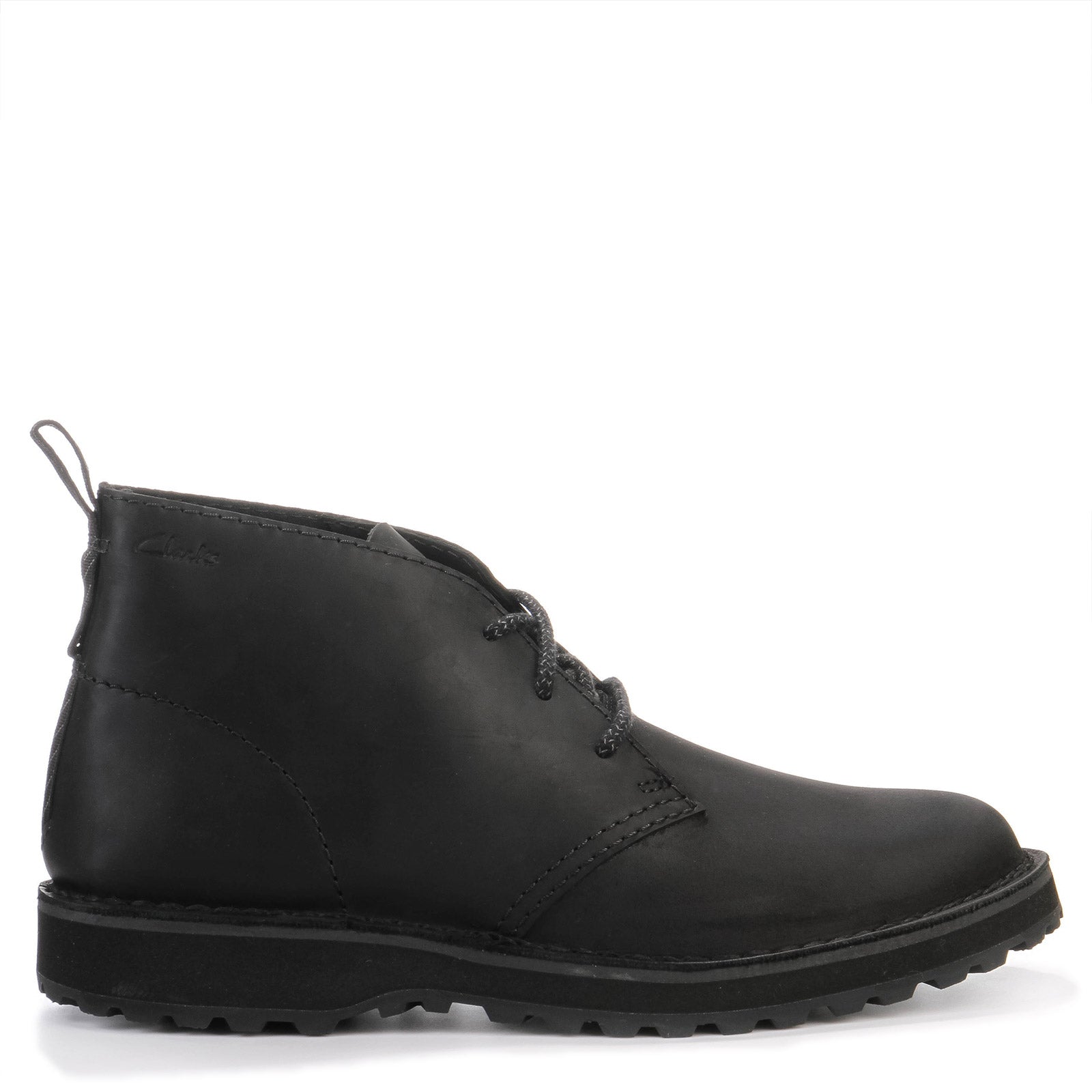 Solsbury Desert Boot black leather Clarks Originals