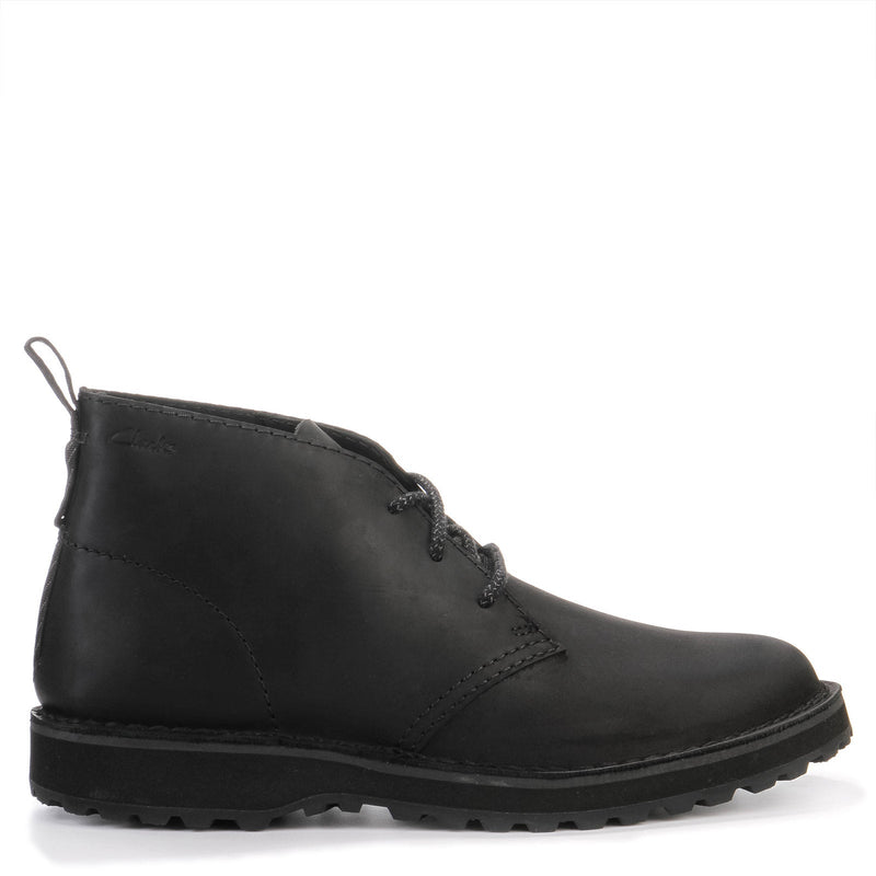 Solsbury Desert Boot black leather Clarks Originals