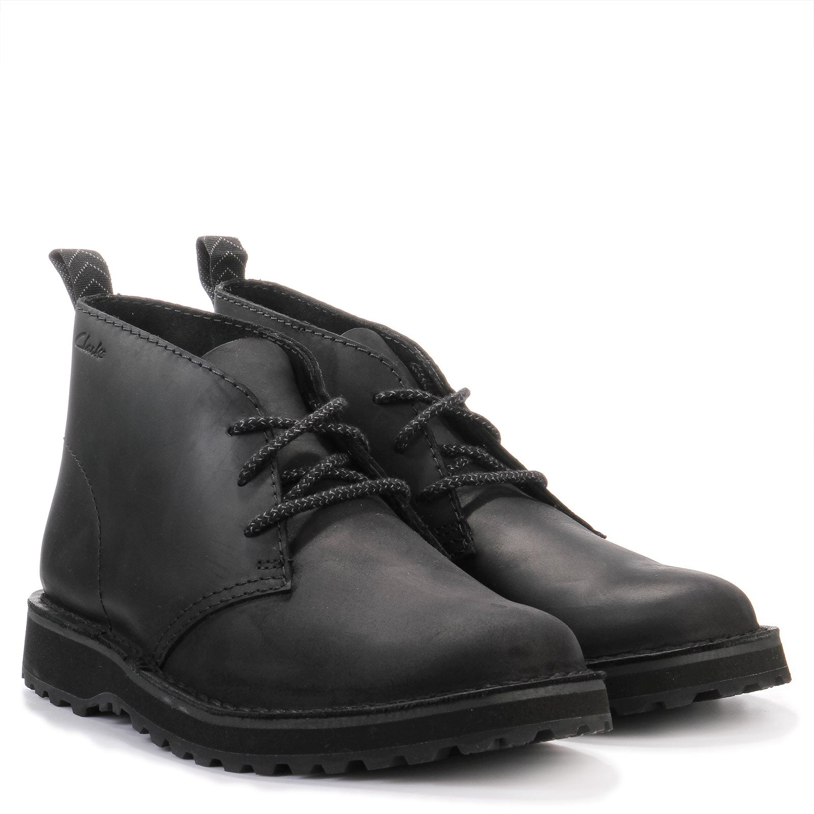 Solsbury Desert Boot black leather Clarks Originals