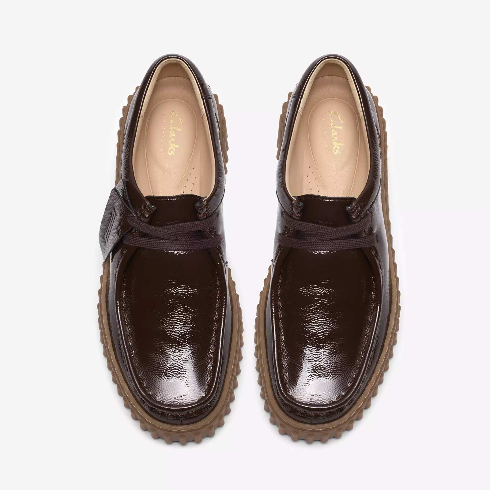 Torhill Bee Patent dark brown Clarks Originals