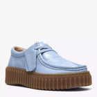 Torhill Bee Patent light blue Clarks Originals