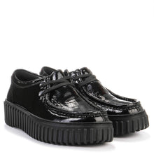 Torhill Bee black patent Clarks Originals