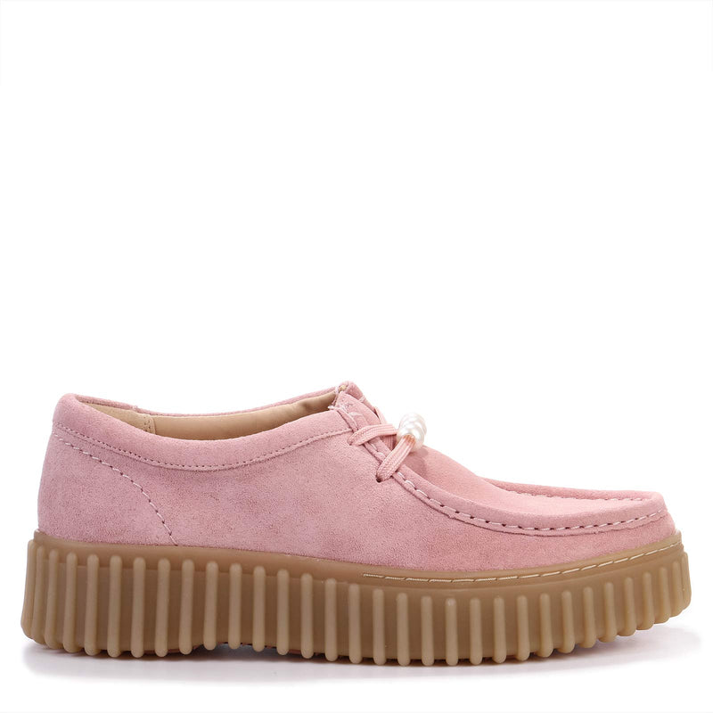Torhill Bee dusty rose suede Clarks Originals