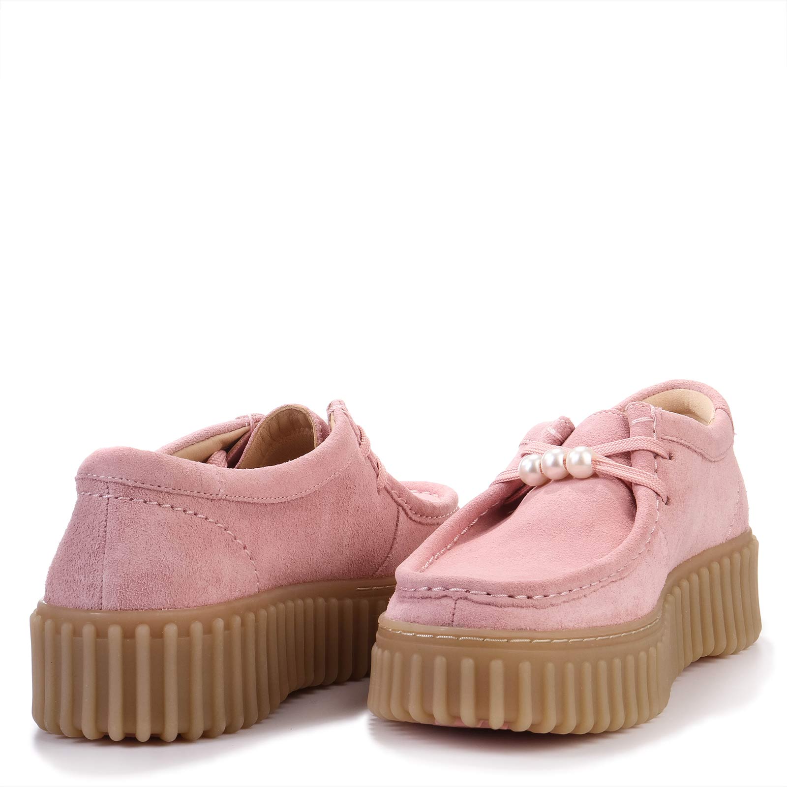 Torhill Bee dusty rose suede Clarks Originals