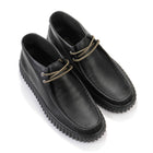 Torhill Hi black leather Clarks Originals