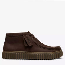 Torhill Hi dark brown leather